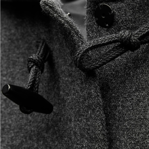 BRAND NEW ZARA ZW COLLECTION MANTECO WOOL BLEND JACKET WITH TOGGLES - Picture 15 of 15